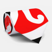 Maori- Kowhaiwhai Muster 2 Krawatte (Gerollt)