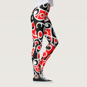 Maori Kowhaiwhai-Muster Leggings (Rechts)
