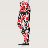Maori Kowhaiwhai-Muster Leggings (Links)