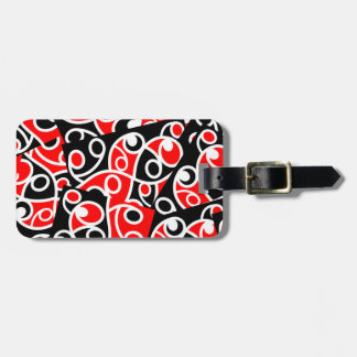 Maori Kowhaiwhai Tribal Neuseeland Gepäckanhänger