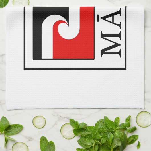 Maori Küchentuch (Gefaltet)