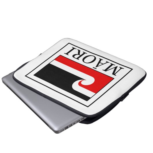 Maori Laptopschutzhülle (Vorne Knopf)