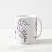 Maori- Luxusdesigner 2 Kaffeetasse (VorderseiteRechts)