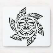 Maori- Maske Mousepad (Vorne)