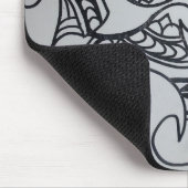 Maori-Motiv-Design Mousepad (Ecke)