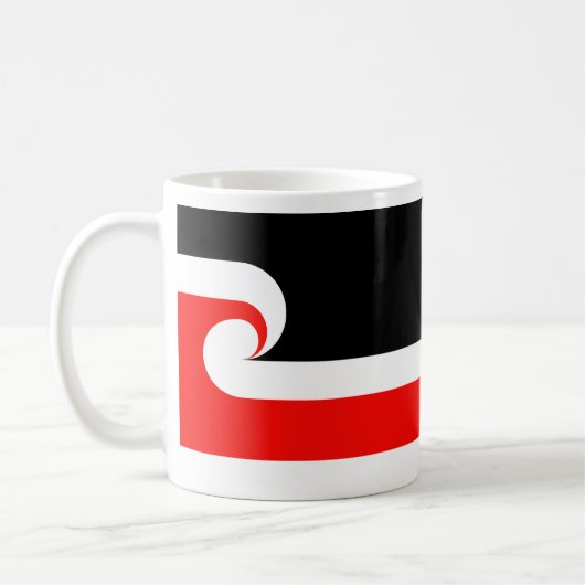 Maori-, Neuseeland Kaffeetasse (Links)