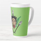 Maori Neuseeland | Kiwi | NZ | Art | Kultur Milchtasse (Rechte Ecke)