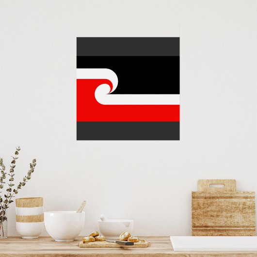Maori, Neuseeland Poster (Küche)