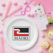 Maori Pappteller (Party)