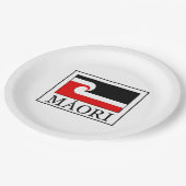 Maori Pappteller (Schrägansicht)