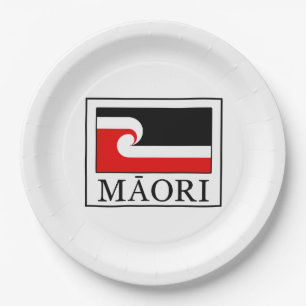 Maori Pappteller