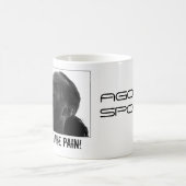 Maori- pic, HOLEN AUF DIE SCHMERZ! , VOR… - Kaffeetasse (Mittel)