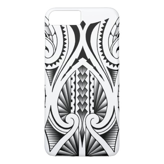 Maori-/polynesisches Stammes- Tätowierungsmuster Case-Mate iPhone Hülle (Rückseite)