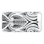 Maori-/polynesisches Stammes- Tätowierungsmuster Case-Mate iPhone Hülle (Rückseite (Horizontal))