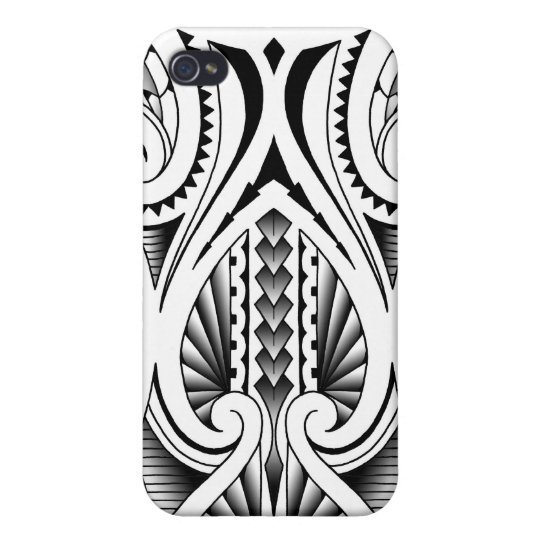 Maori Polynesisches Stammes Tatowierungsmuster Iphone Hulle Zazzle De