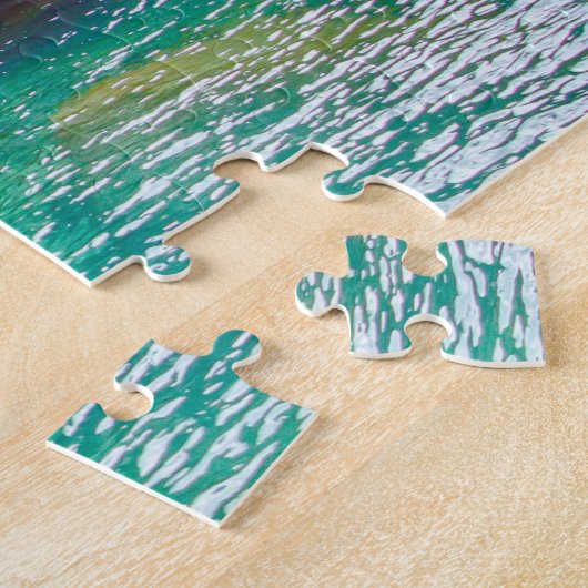 Maori Rock Mural Neuseeland Puzzle (Seite)