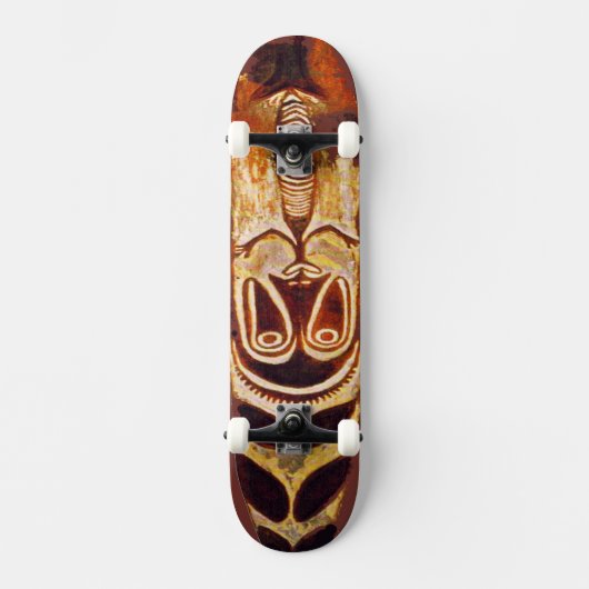 Maori Skateboard (Vorderseite)