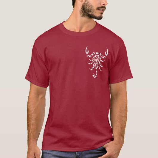 Maori- Skorpion T-Shirt (Vorderseite)