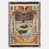 Maori Stamm Animal Spirits Decke (Vorderseite Vertikal)