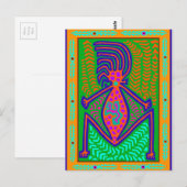 Maori Stamm Geburtsmutter der Welt Postkarte (Vorne/Hinten)