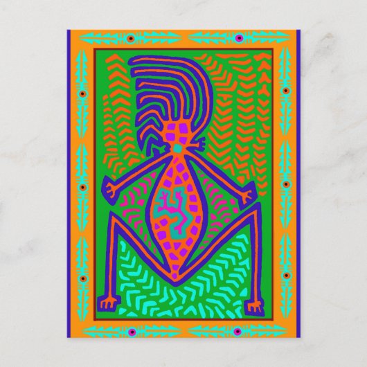 Maori Stamm Geburtsmutter der Welt Postkarte (Vorderseite)