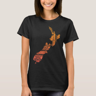Maori Stamm Polynesien Neuseeland Kultur Tattoo T-Shirt
