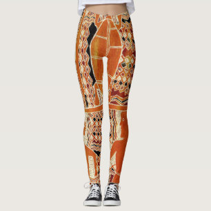 Maori-Stammes-Leggings Leggings
