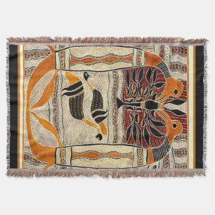 Maori-Stammes-Tier-Geister Decke