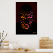 Maori Tatoo Poster (Küche)