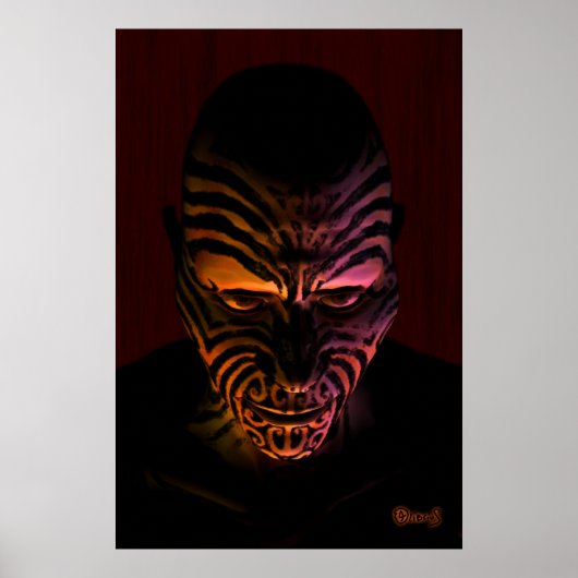 Maori Tatoo Poster (Vorne)