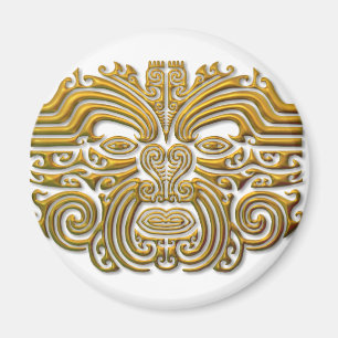 Maori- Tätowierung - Gold Magnet