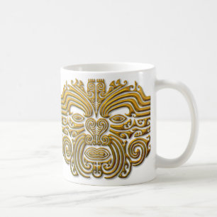Maori Tattoo - Gold Kaffeetasse