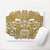 Maori Tattoo - Gold Mousepad (Mit Mouse)
