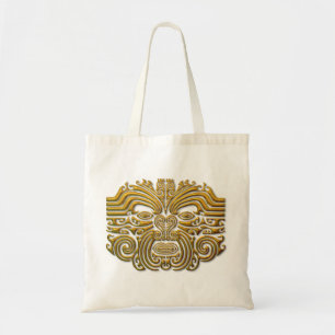 Maori Tattoo - Gold Tragetasche