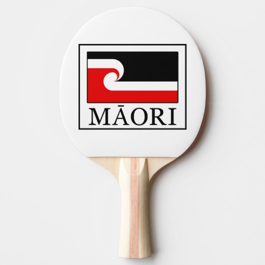 Maori Tischtennis Schläger (Vorderseite)