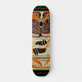 Maori Tribal Folklore Design Skateboard