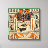 Maori Tribal Folklore Leinwanddruck (Vorderseite)