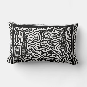 Maori Tribal Folklore Throw Kissen