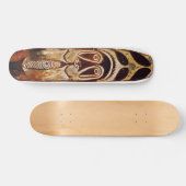 Maori Tribal Schild Skateboard (Horizontal)