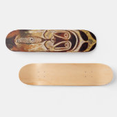 Maori Tribal Schild Skateboard (Horizontal)
