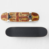 Maori Tribal Schild Skateboard (Horizontal)