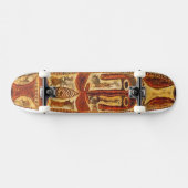 Maori Tribal Schild Skateboard (Horizontal)