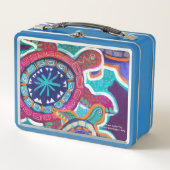 Maori Turtle Metal Lunchbox (Vorderseite)