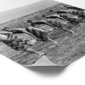 Maori War Dance Fotograf Poster (Ecke)