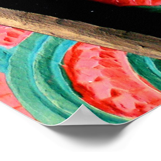 Maori Warrior Carving, Neuseeland Poster (Ecke)