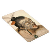 Maori Warrior Magnet (Rechte Seite)