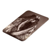 Maori Women, Neuseeland Magnet (Linke Seite)