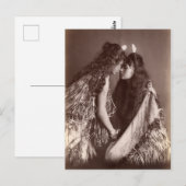 Maori Women, Neuseeland Postkarte (Vorne/Hinten)