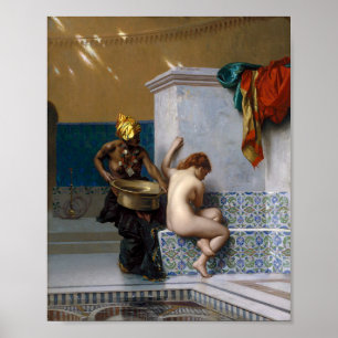 Maorisches Bad Jean-Léon Gérôme Poster