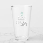 MAOS Becher Glas (Rückseite)